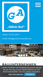 Mobile Screenshot of glueckauf-online.com